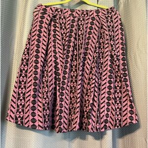 Lularoe Skirt. Patterned with elastic waist.